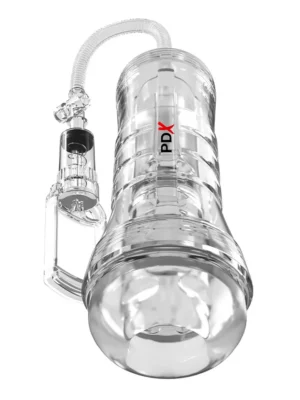 PDX Elite ViewTube Vac XXL Pump See-Thru EZ-Grip Pump Stroke - Fleshlight 0