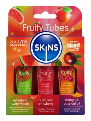 Skins Fruity Lubes 3-pack - Glidmedel med smak 0