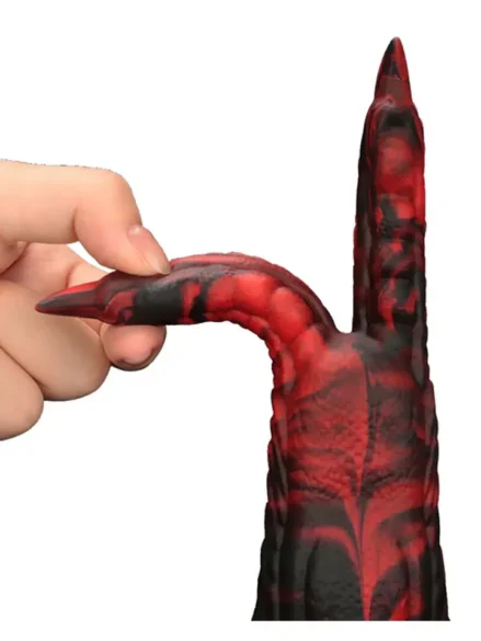 Monster Savage Double Claw Vibrating Dildo - Dragon dildo 0