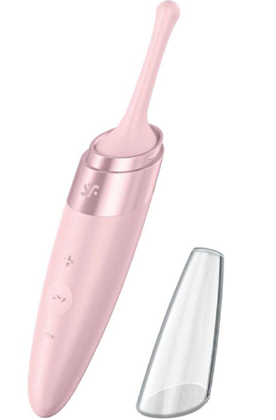 Satisfyer Twirling Delight Tip Vibrator Rose | Uncategorized | Intimast