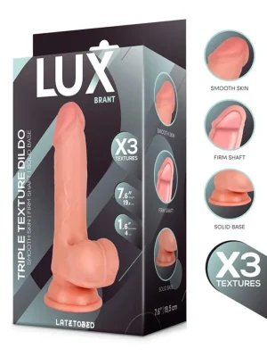 Brant Triple Density Dildo 19,5 cm - Realistisk dildo 0