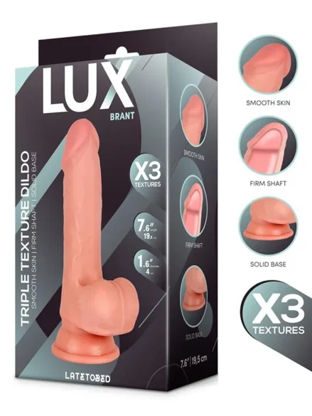 Brant Triple Density Dildo 19,5 cm - Realistisk dildo 0