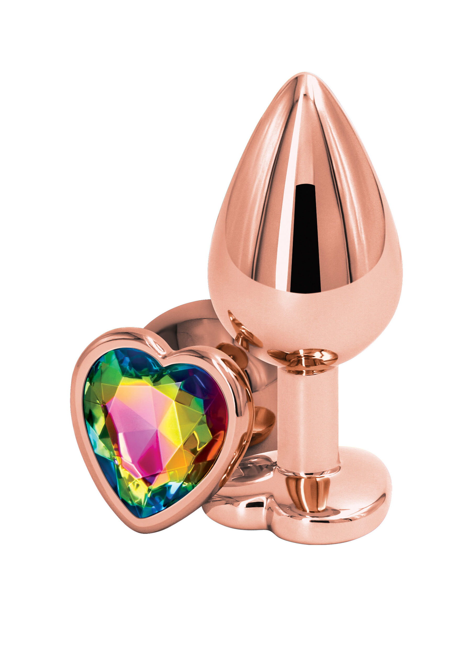 Rear Assets Rose Gold Heart Medium