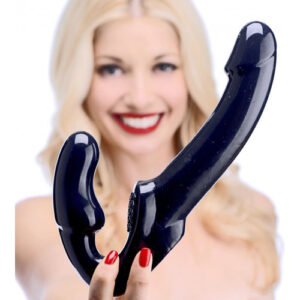 REVOLVER STRAPLESS STRAP ON G-SPOT DILDO -1