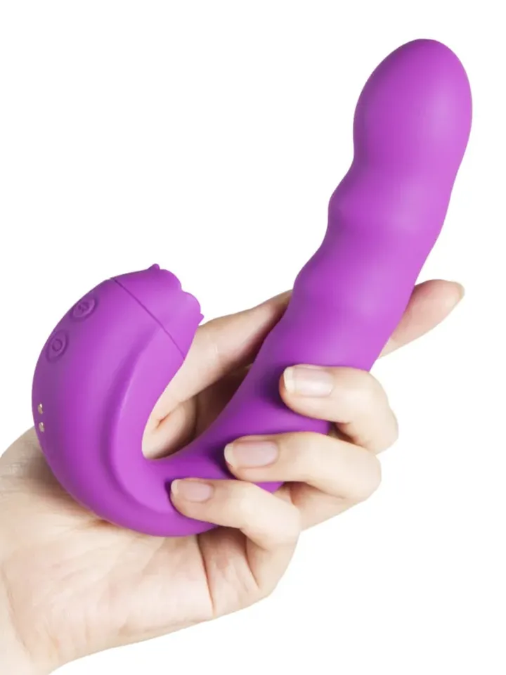 Lilian G-Spot Vibrating Tongue & Rotating Head - G-punktsvibrator 0