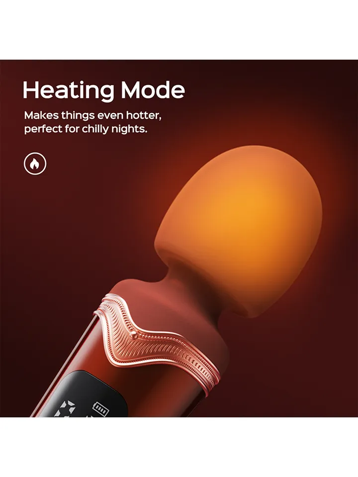 Stormi Wand With Heating Mode & Charging Case - Magicwand / Massagewand 0