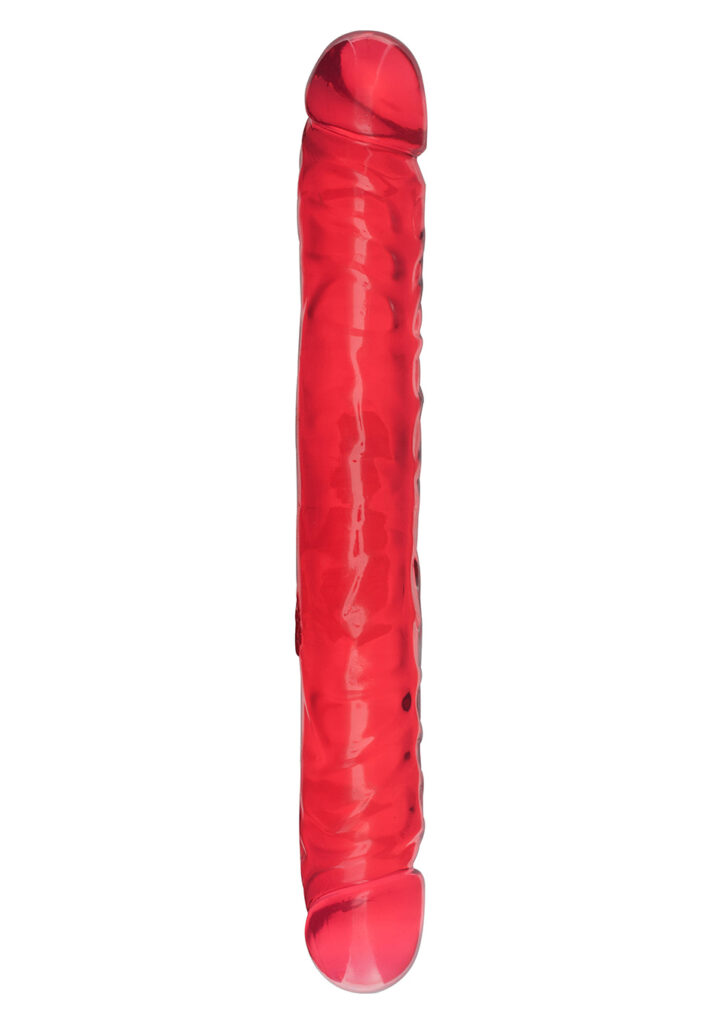 12 Inch Jr. Double Dong Red-1