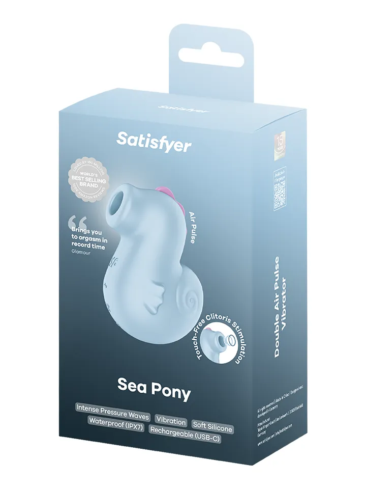 Satisfyer Sea Pony Air Pulse Vibrator - Lufttrycksvibrator 0