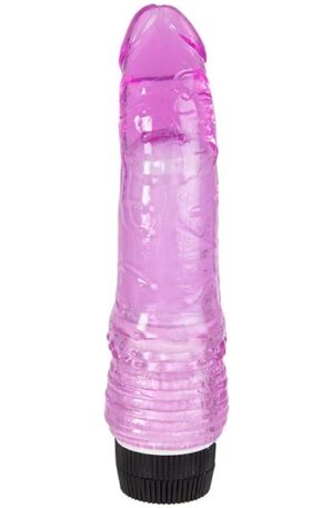 Realistic Vibrating Dong Purple 18 cm - Vibrator 0