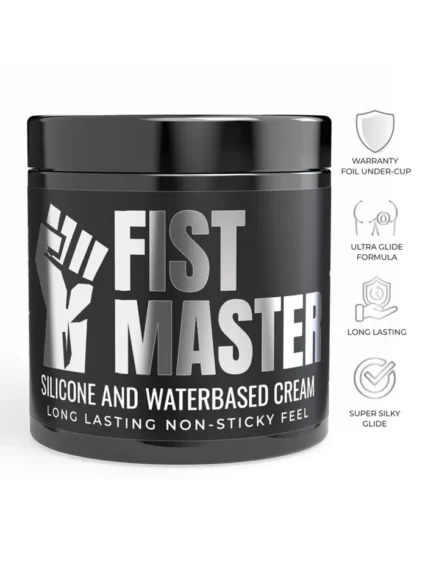 Fist Master Silicone & Waterbased Cream 500 ml - Glidmedel anal/fisting 0