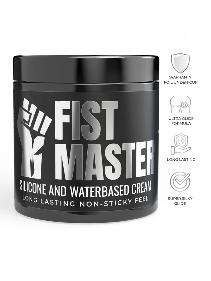 Fist Master Silicone & Waterbased Cream 500 ml - Glidmedel anal/fisting 0