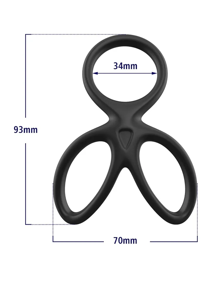Erection Ring For Penis & Balls - Penis & pungring 0