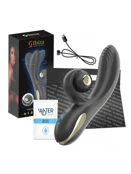 Twister Vibrator With Curve Stimulator & Rotation - Rabbitvibrator 0
