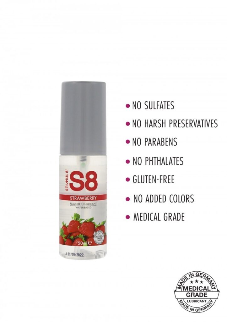 S8 Flavored Lube Strawberry 50ml-2