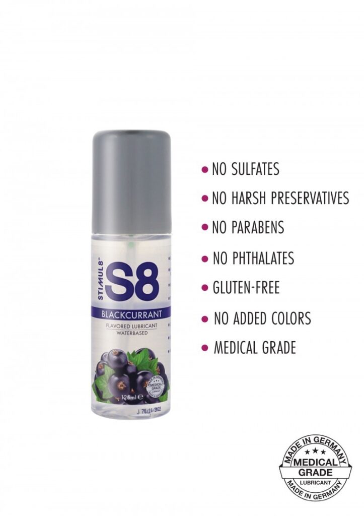 S8 Flavored Lube Blackcurrant 125ml-2
