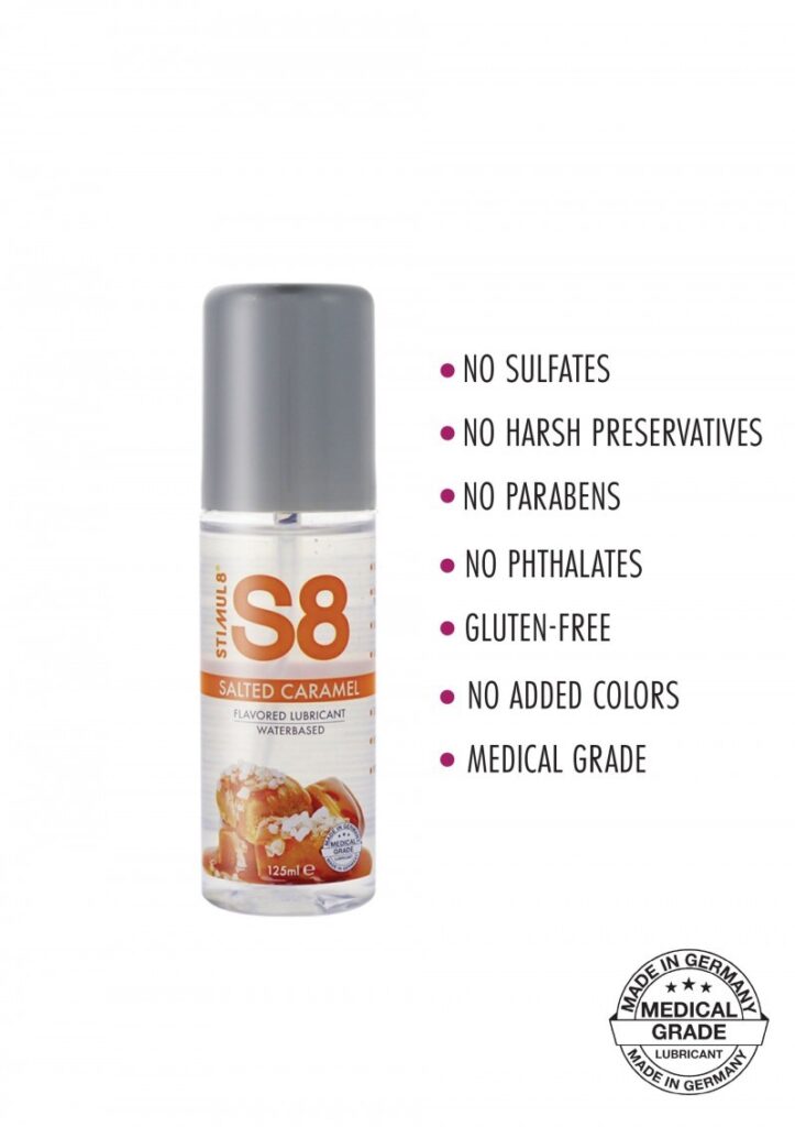 S8 Flavored Lube Caramel 125ml-2