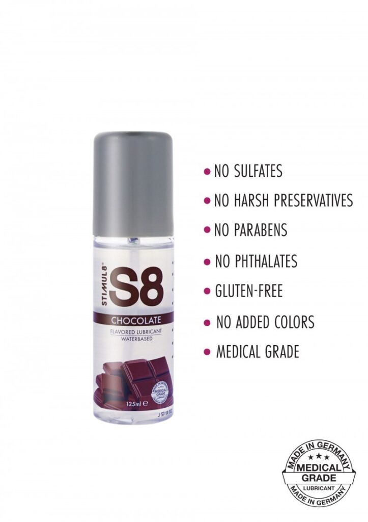 S8 Flavored Lube Chocolate 125ml-2
