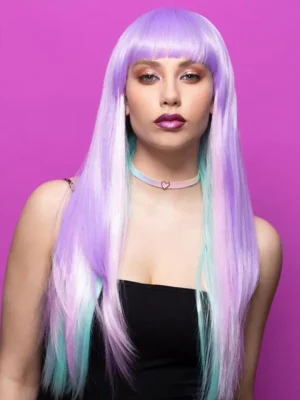 Manic Panic Lavender & Aqua Wig - Peruk 0