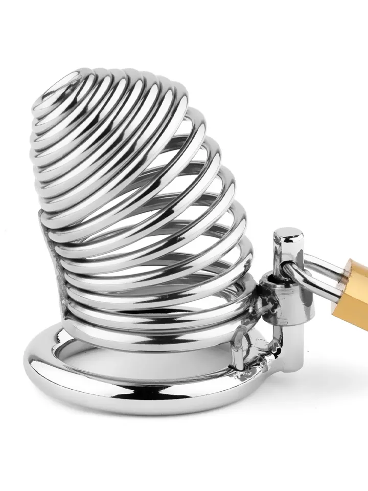Short Metal Penis Cock Cage - Kyskhetsbur 0