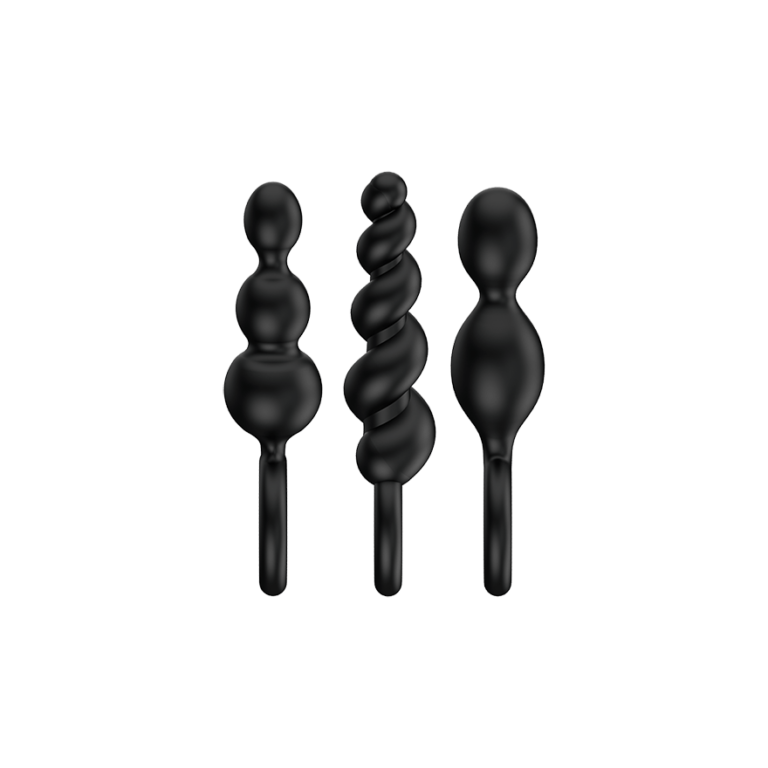 Satisfyer - Plugs Black Set 3 st -8