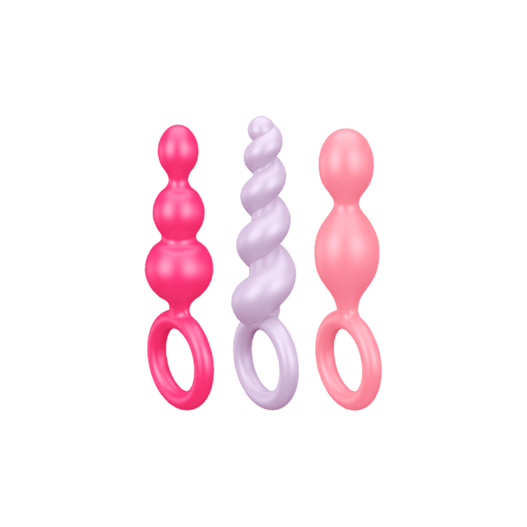 Satisfyer - Plugs Colored Set 3 st - Booty Call - Collors-6