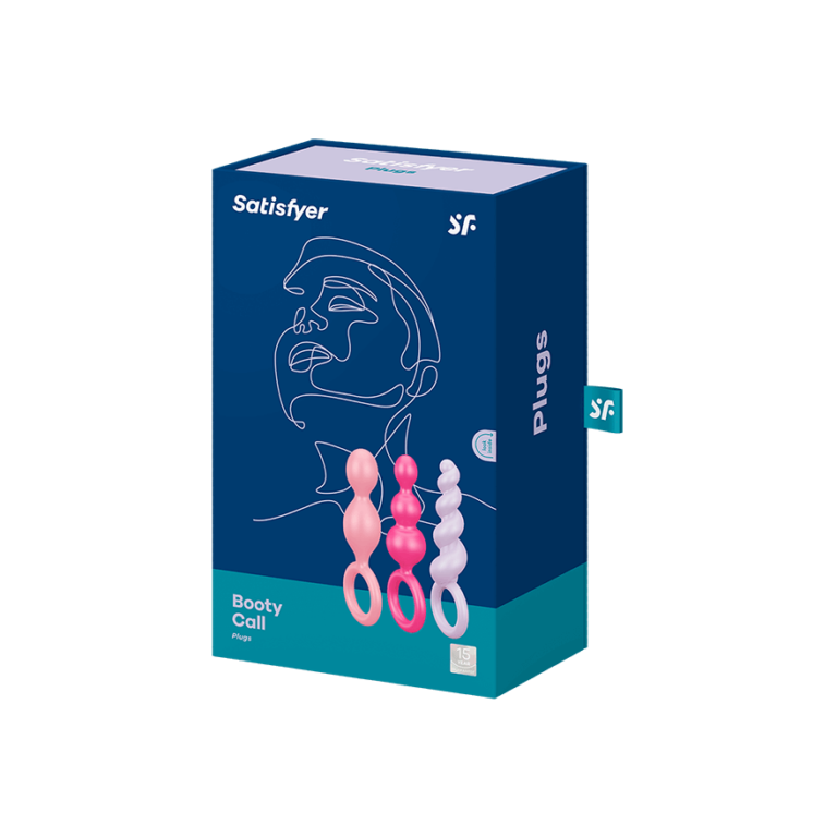 Satisfyer - Plugs Colored Set 3 st - Booty Call - Collors-2