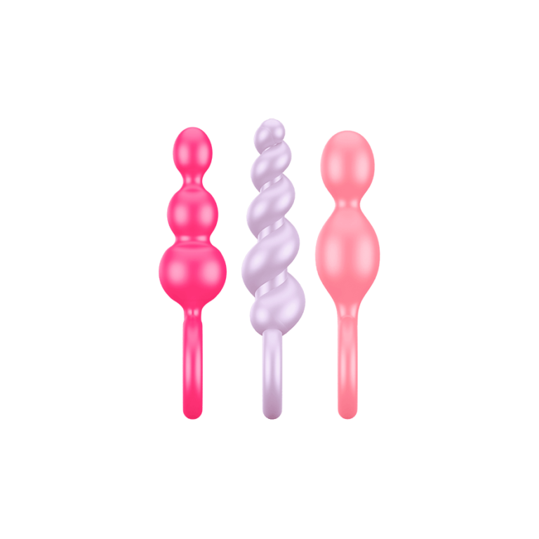 Satisfyer - Plugs Colored Set 3 st - Booty Call - Collors-3