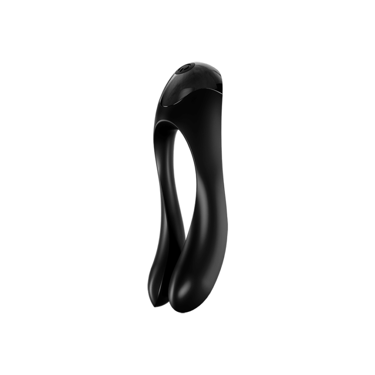 Satisfyer Candy Cane SVART - Mångsidig fingervibrator-5