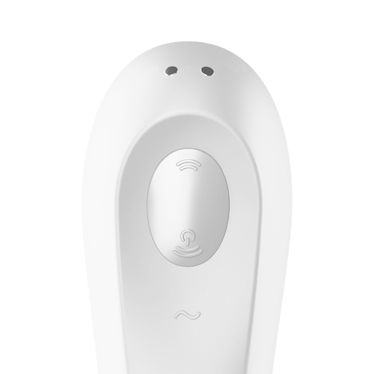 Satisfyer Dual Pleasure Air Pulse Vibrator - White-5