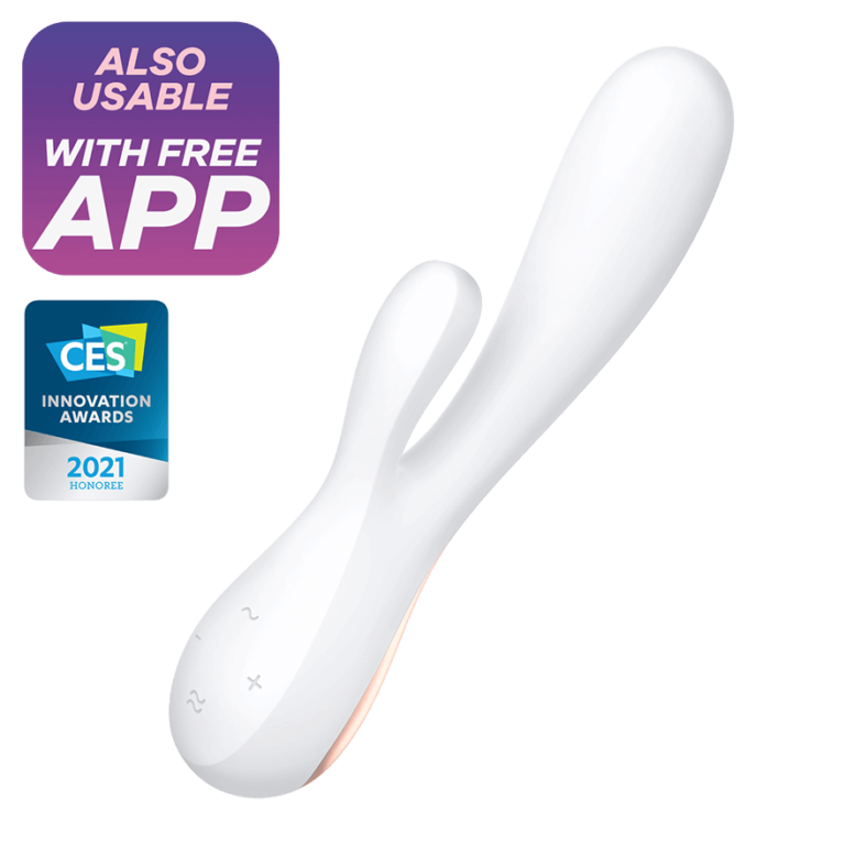 Satisfyer Mono Flex Vibrator - White -1