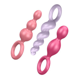 Satisfyer - Plugs Colored Set 3 st - Booty Call - Collors-1
