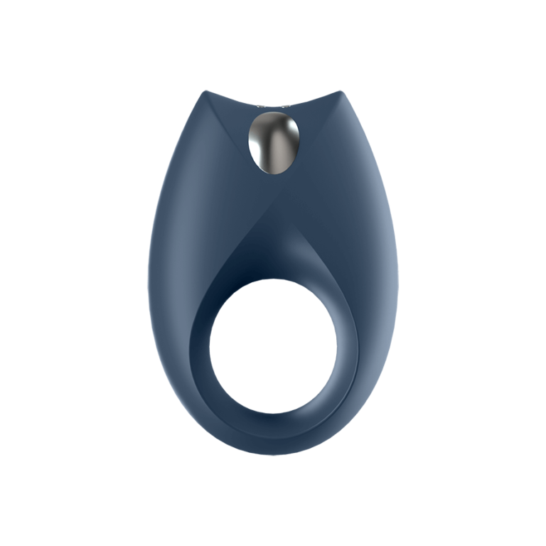 Satisfyer Connect Royal One, Ring Vibrator - Dark Blue -4