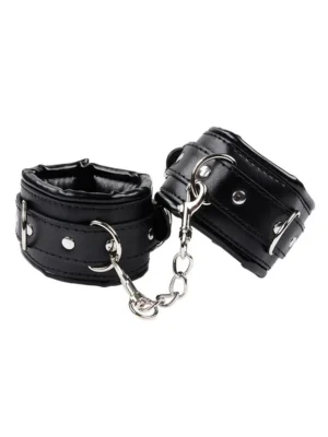 Sponge Wrist Cuffs Black - Handbojor 0