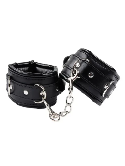 Sponge Wrist Cuffs Black - Handbojor 0