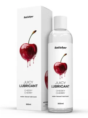 Satisfyer Cheeky Cherry Water Based Lubricant 300 ml - Vattenbaserat glidmedel 0
