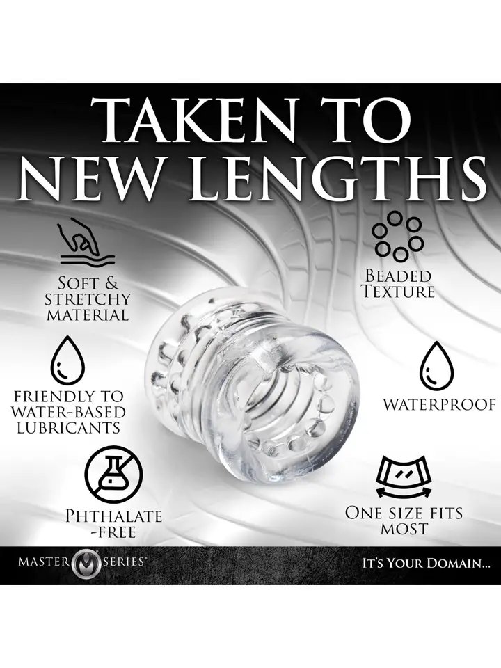 Ball Stack Ball Stretcher Transparent - Penis & pungring 0