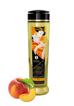 Shunga Erotic Massage Oil Peach 240 ml -1