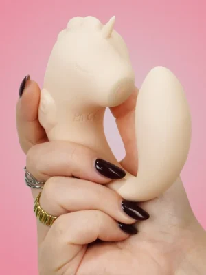 Unihorn C Horse Coral Throb - Klitorisvibrator 0