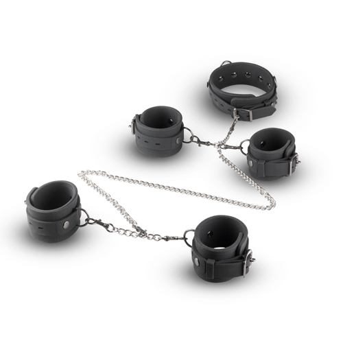 Silicone Collar, Handcuffs & Anklecuffs-2
