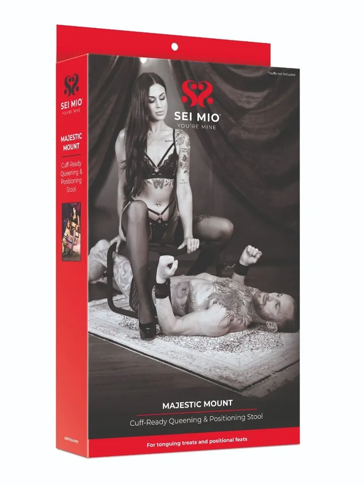 Majestic Mount Cuff-Ready Queening & Positioning Stool - Sexmöbler 0