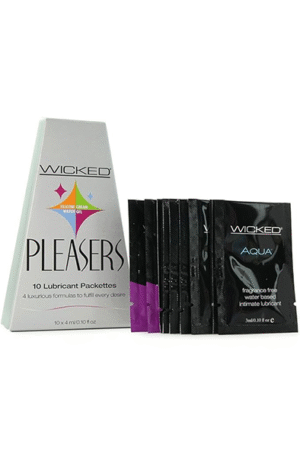 Wicked Pleasers Variety 10-pack - Glidmedel 0
