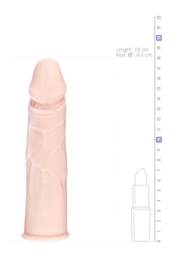 The Extender Sleeve - Flesh - EasyToys Penisöverdrag -1