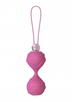 Soft Touch Vibrating Love Balls Pink-1