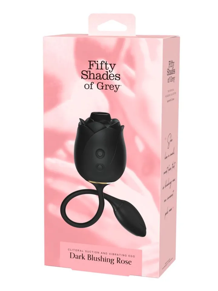 Blushing Rose Suction & G-Spot Vibrator - Lufttrycksvibrator 0