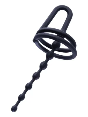 Bliss Urethral Plug With Glans Straps - Dilator 0