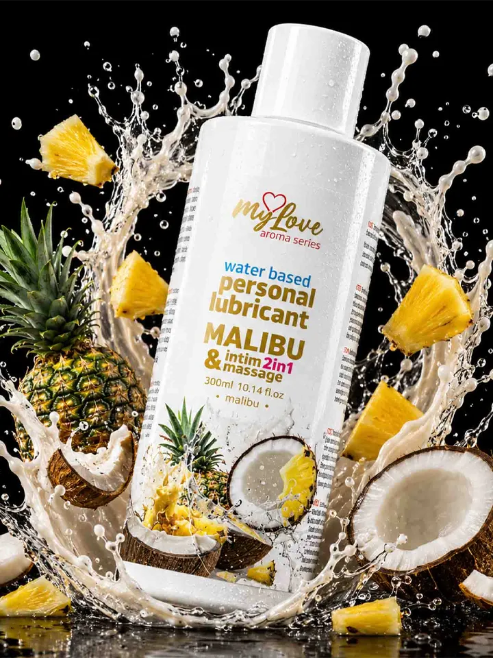 Intim & Massage Lubricant Malibu 300 ml