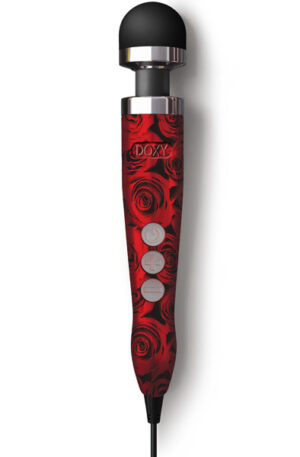 Doxy Number 3 Wand Massager Rose Pattern - Magicwand / Massagewand 0