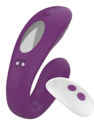 Couples Vibrator With Remote Purple - Parvibrator 0