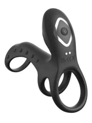 Fantasy C-Ringz Ultimate Couples Cage Pro - Penisring med vibrator 0