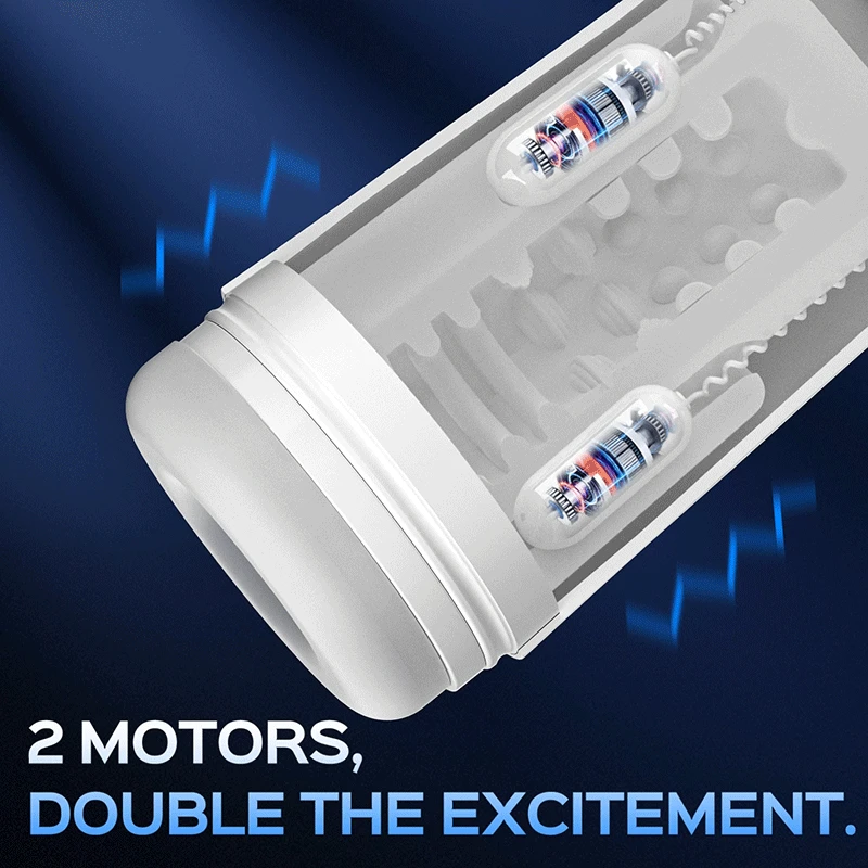 Sky Intense Suction & Vibration Blowjob Machine - Masturbator med motor 0